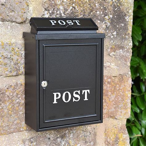 wall mounted post box argos